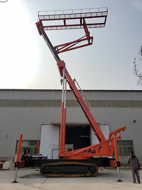 履帶式高空作業車機械